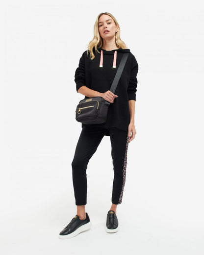 Barbour International Qualify Womens Crossbody Bag - Black 2