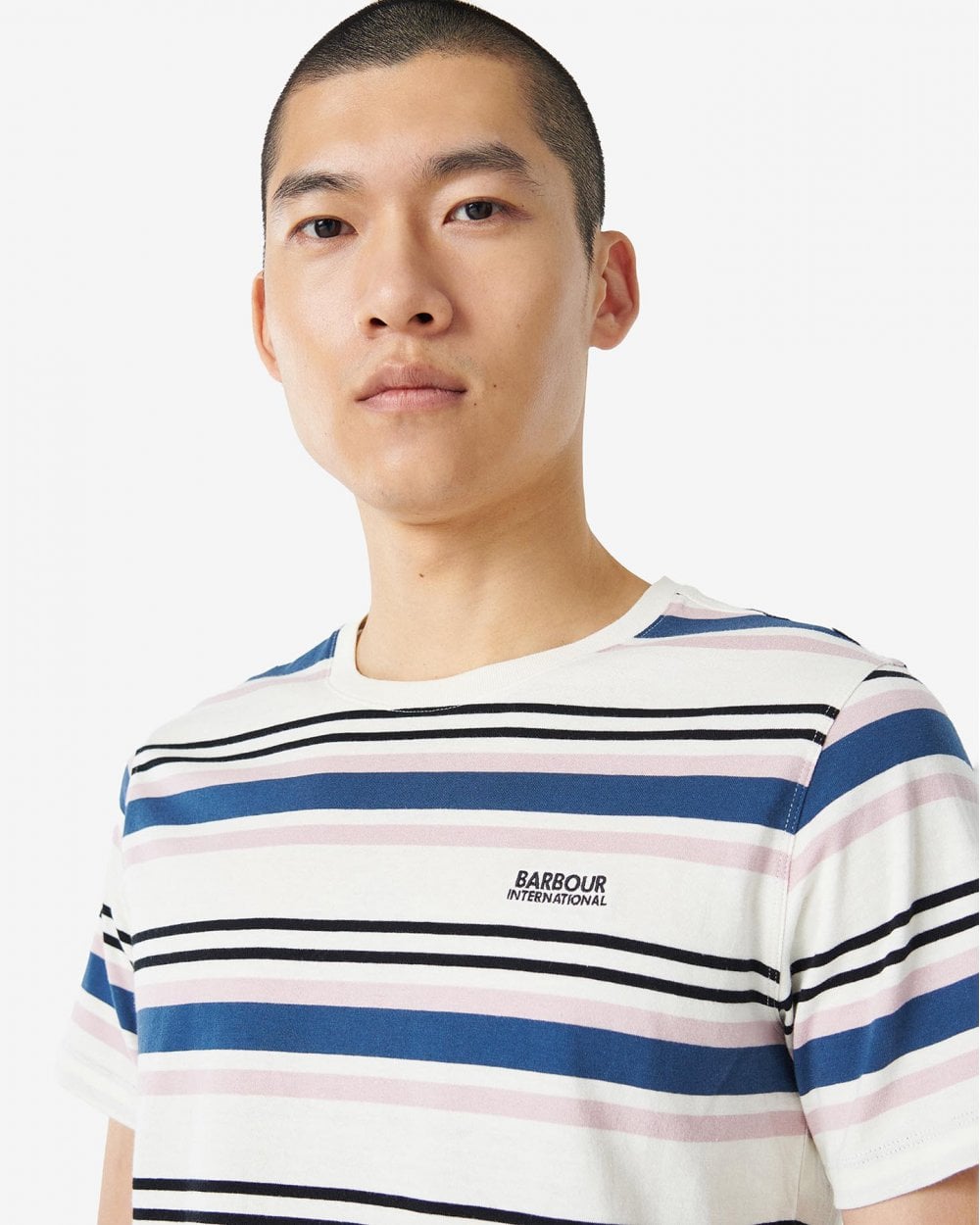 Barbour International Norwood Mens Striped T-Shirt