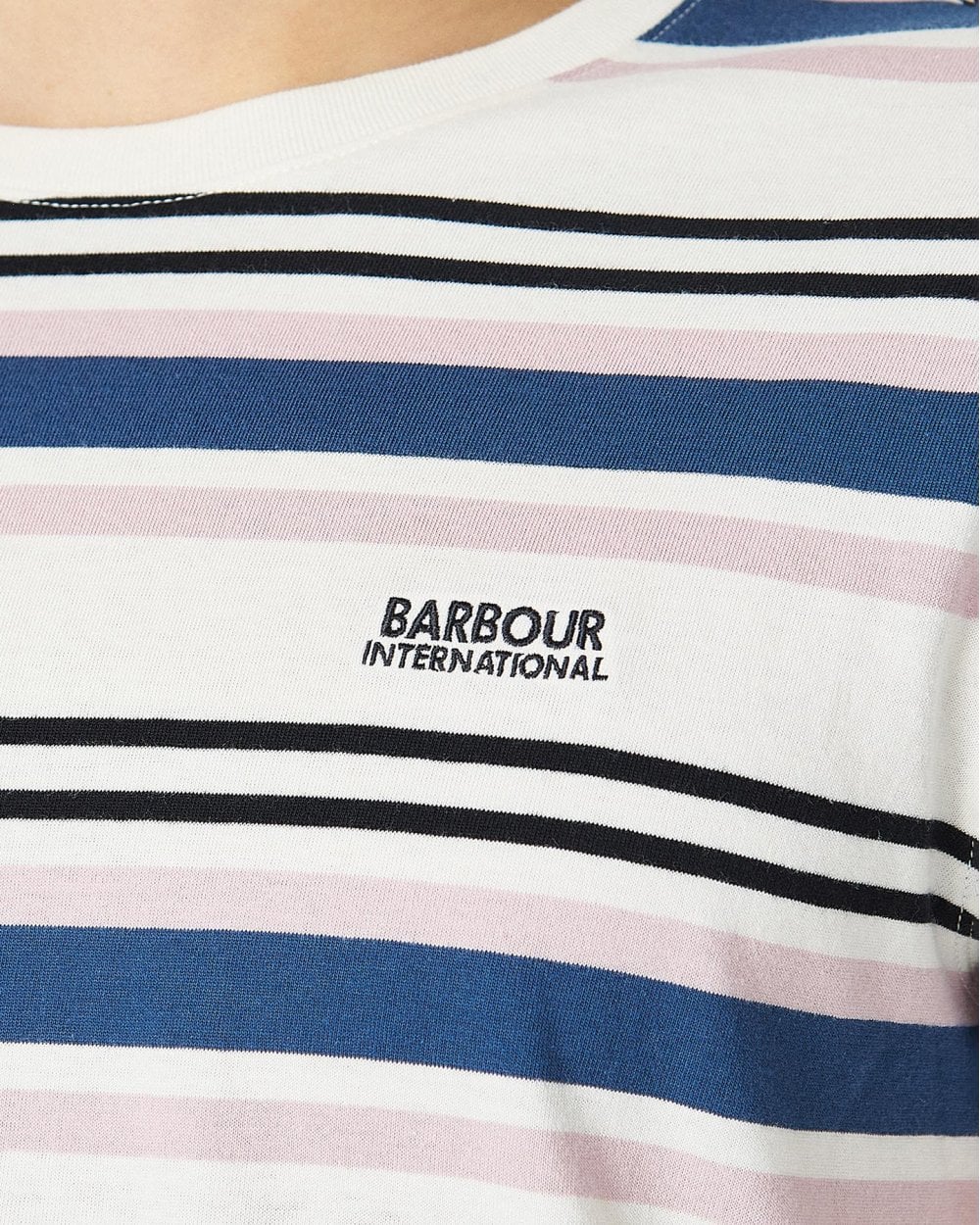 Barbour International Norwood Mens Striped T-Shirt