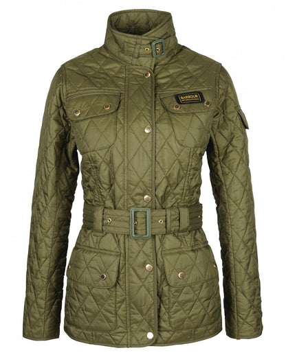 Barbour International Regular Lightweight Womens Quilted Jacket - Midnight Green