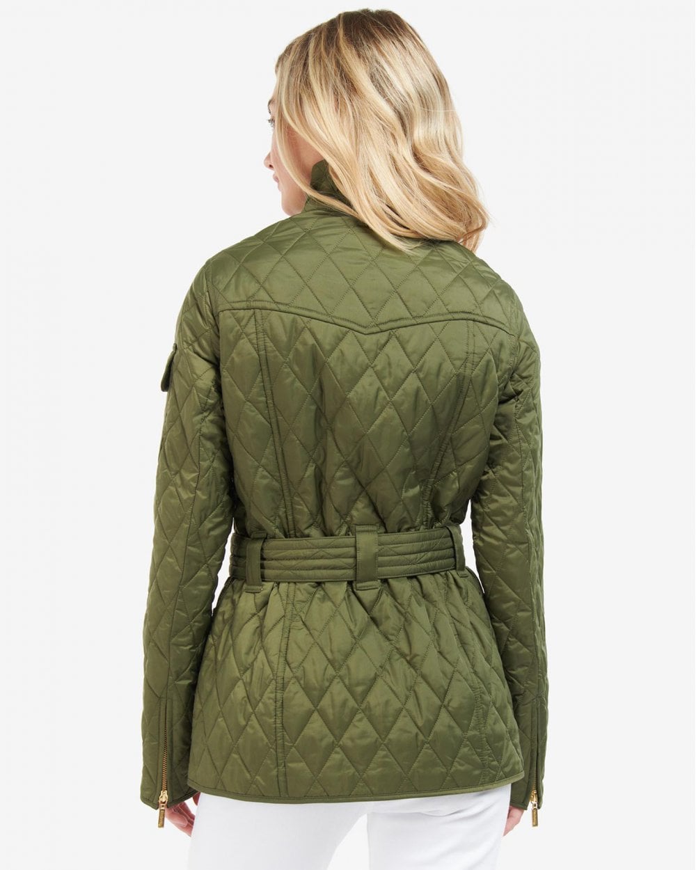 Barbour International Regular Lightweight Womens Quilted Jacket - Midnight Green