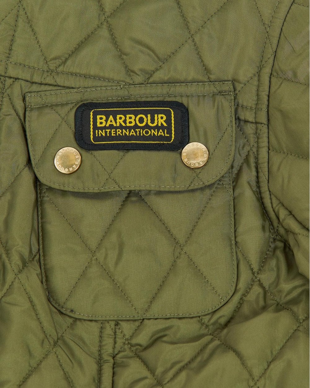 Barbour International Regular Lightweight Womens Quilted Jacket - Midnight Green