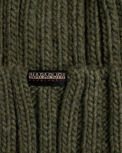 Napapijri Fea 2 Bobble Hat - Green Depths GE4