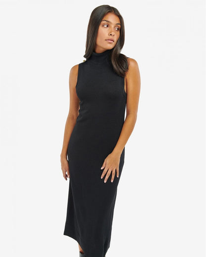 Barbour International Rosbern Womens Knitted Midi Dress