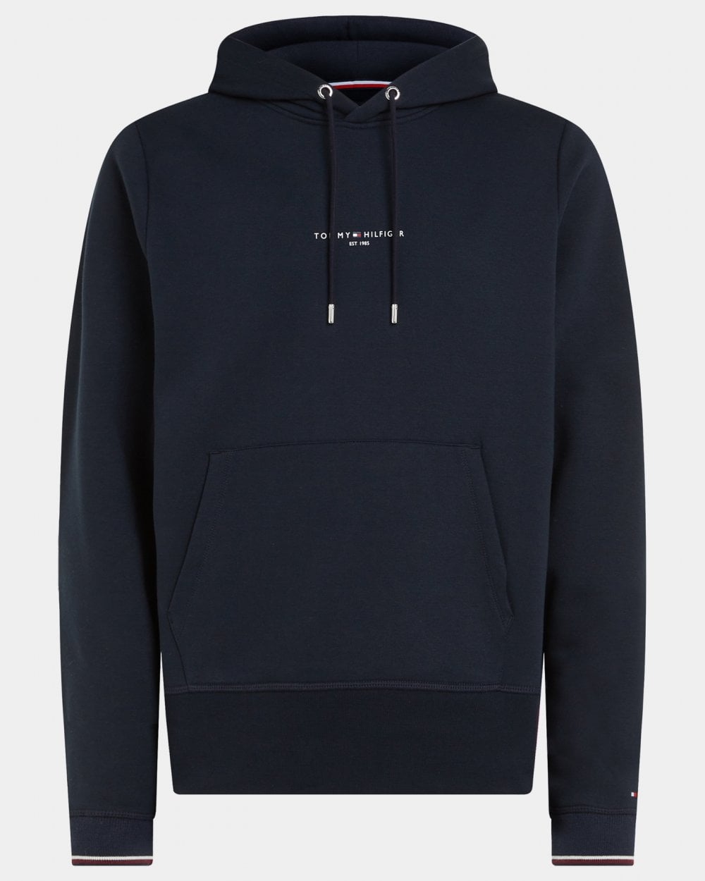 Tommy Hilfiger Tommy Logo Tipped Mens Hoodie - Desert Sky
