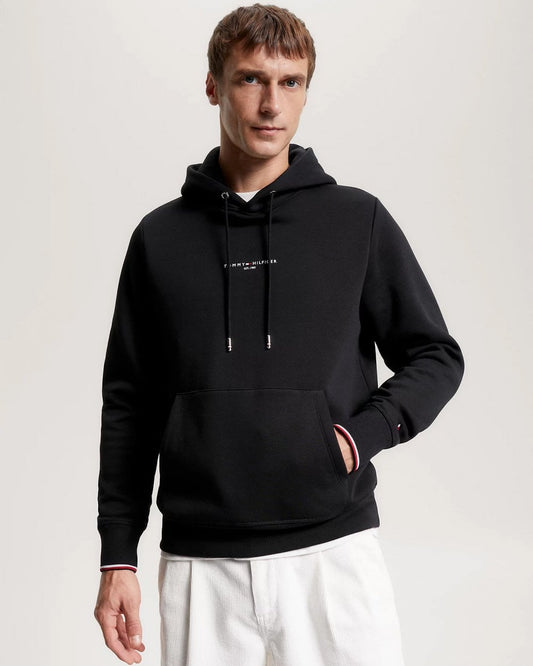 Tommy Hilfiger Tommy Logo Tipped Mens Hoodie
