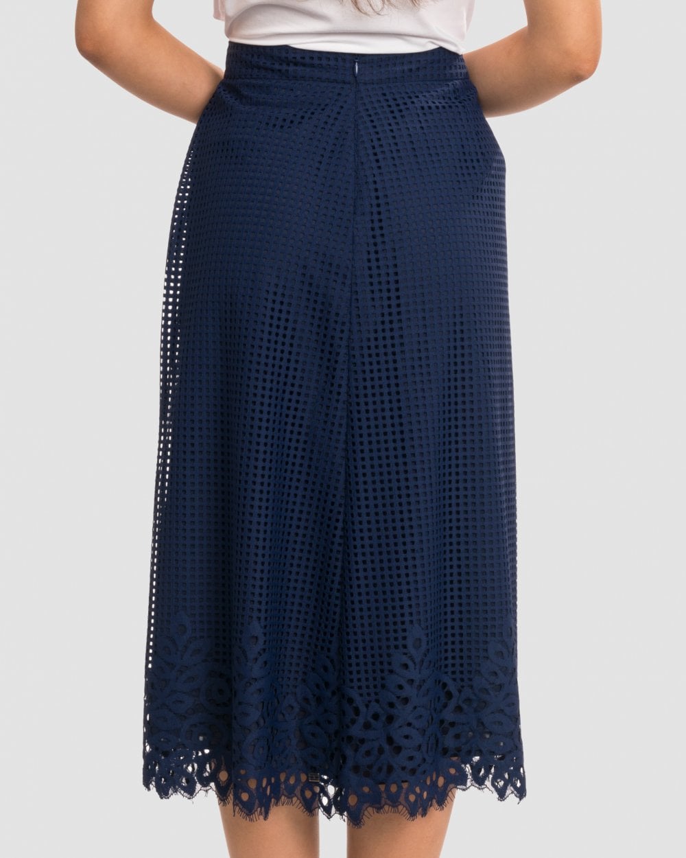 Tommy Hilfiger Helena Laser Cut Womens Skirt