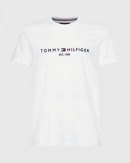 Tommy Hilfiger Mens Core Tommy Logo Tee - Black