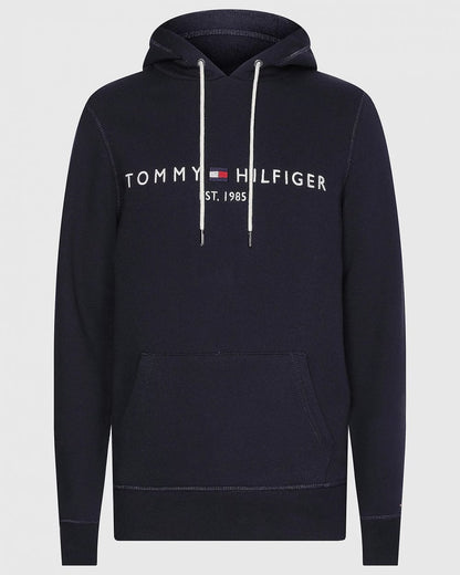 Tommy Hilfiger Mens Core Tommy Logo Hoodie - Sky Captain