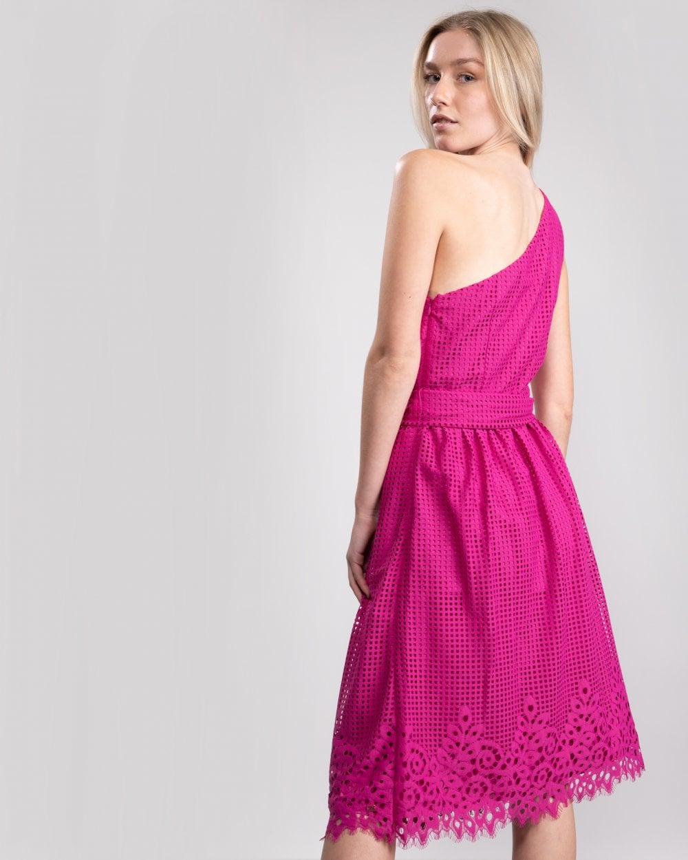 Tommy Hilfiger Womens Oc Helena Shoulder Dress WW0WW25623597
