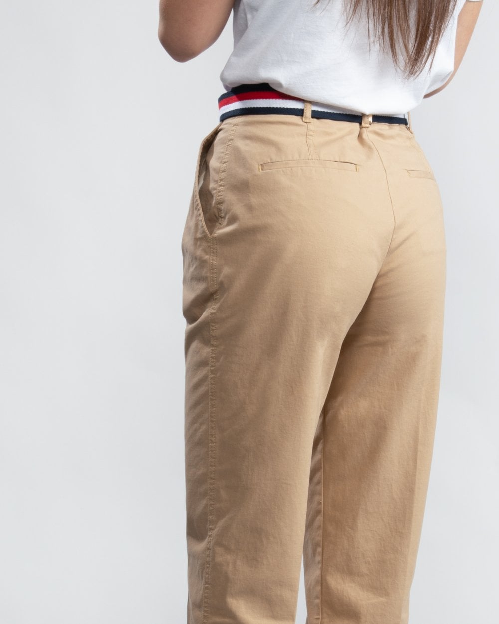 Tommy Hilfiger Th Essential Pleated Womens Chino