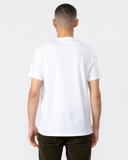 Armani Exchange Mens AX Outline Logo T-Shirt - White