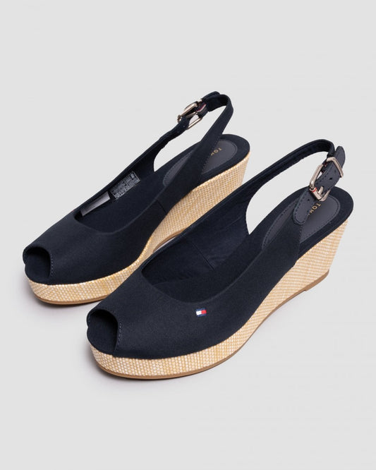 Tommy Hilfiger Iconic Elba Sling Back Wedge