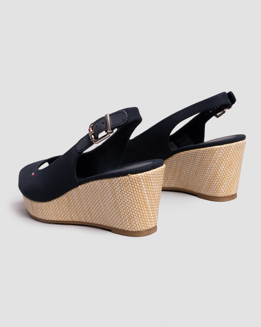 Tommy Hilfiger Iconic Elba Sling Back Wedge - Desert Sky