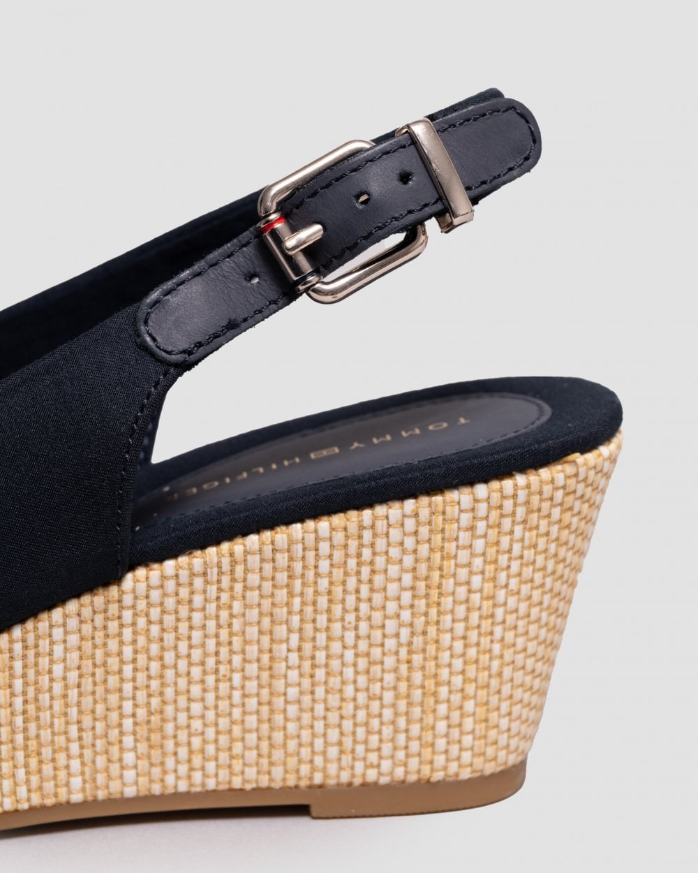 Tommy Hilfiger Iconic Elba Sling Back Wedge - Desert Sky