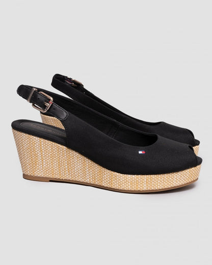 Tommy Hilfiger Iconic Elba Sling Back Wedge