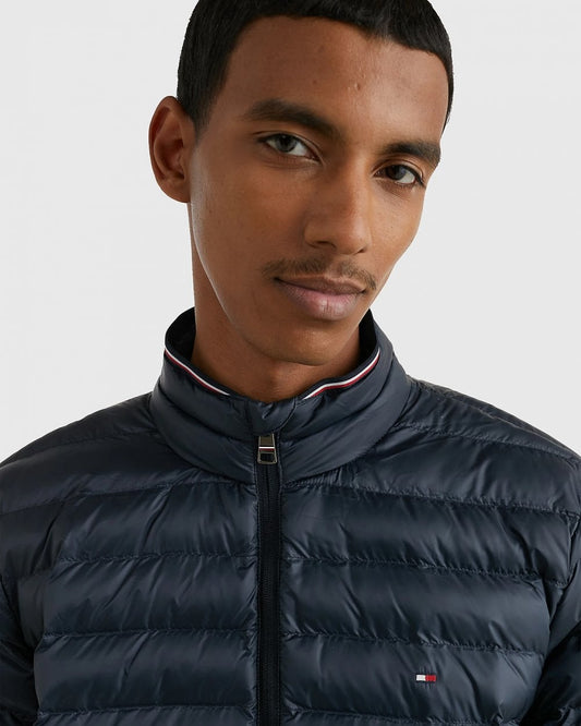 Tommy Hilfiger Core Packable Mens Circular Jacket - Desert Sky