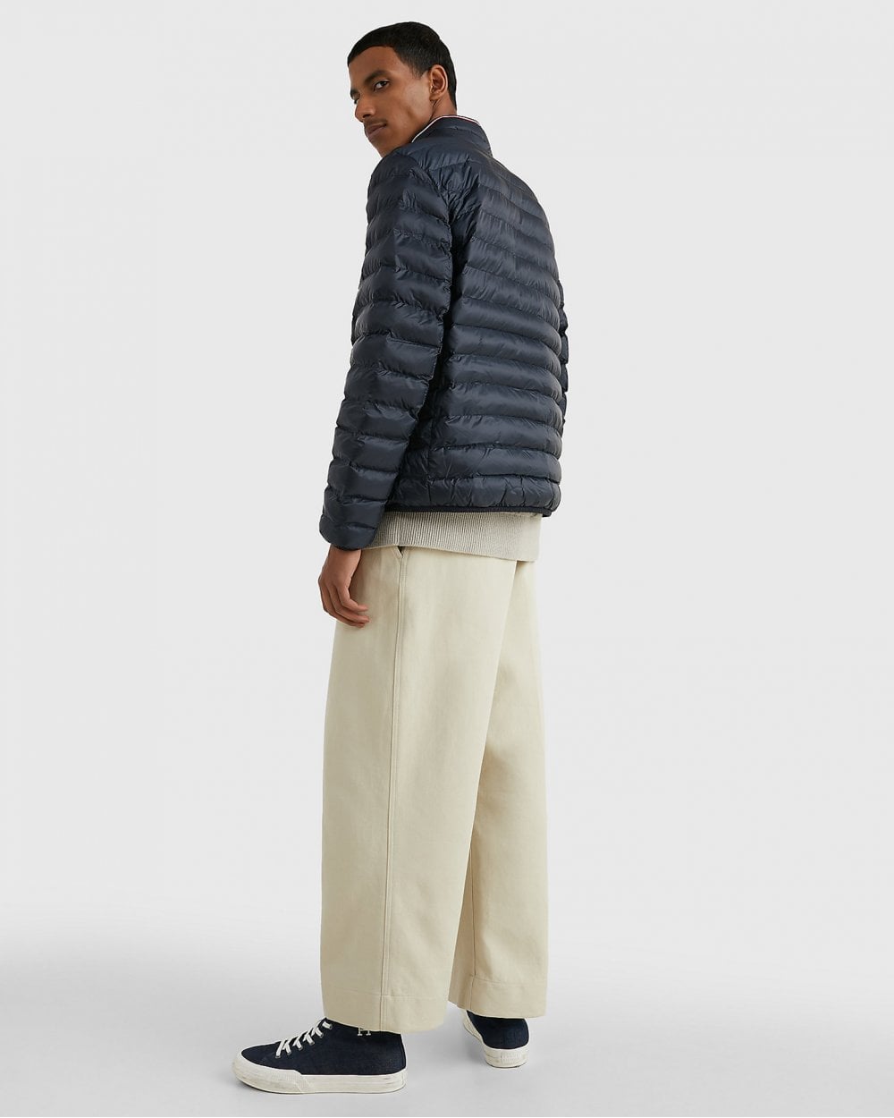 Tommy Hilfiger Core Packable Mens Circular Jacket - Desert Sky