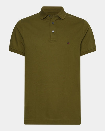 Tommy Hilfiger Core 1985 Slim Mens Polo Shirt - Putting Green