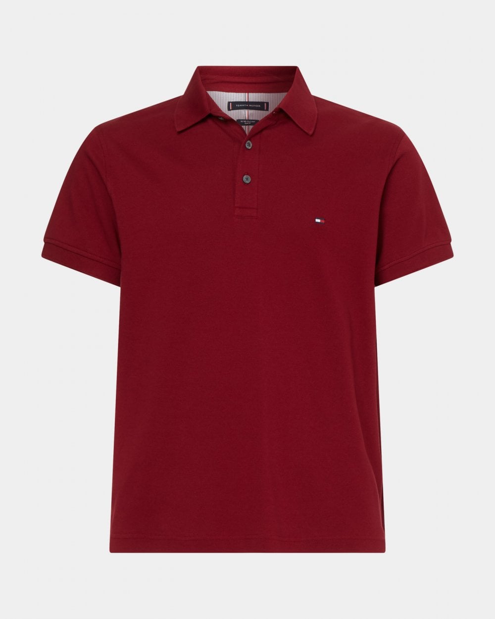 Tommy Hilfiger Core 1985 Slim Mens Polo Shirt - Rouge