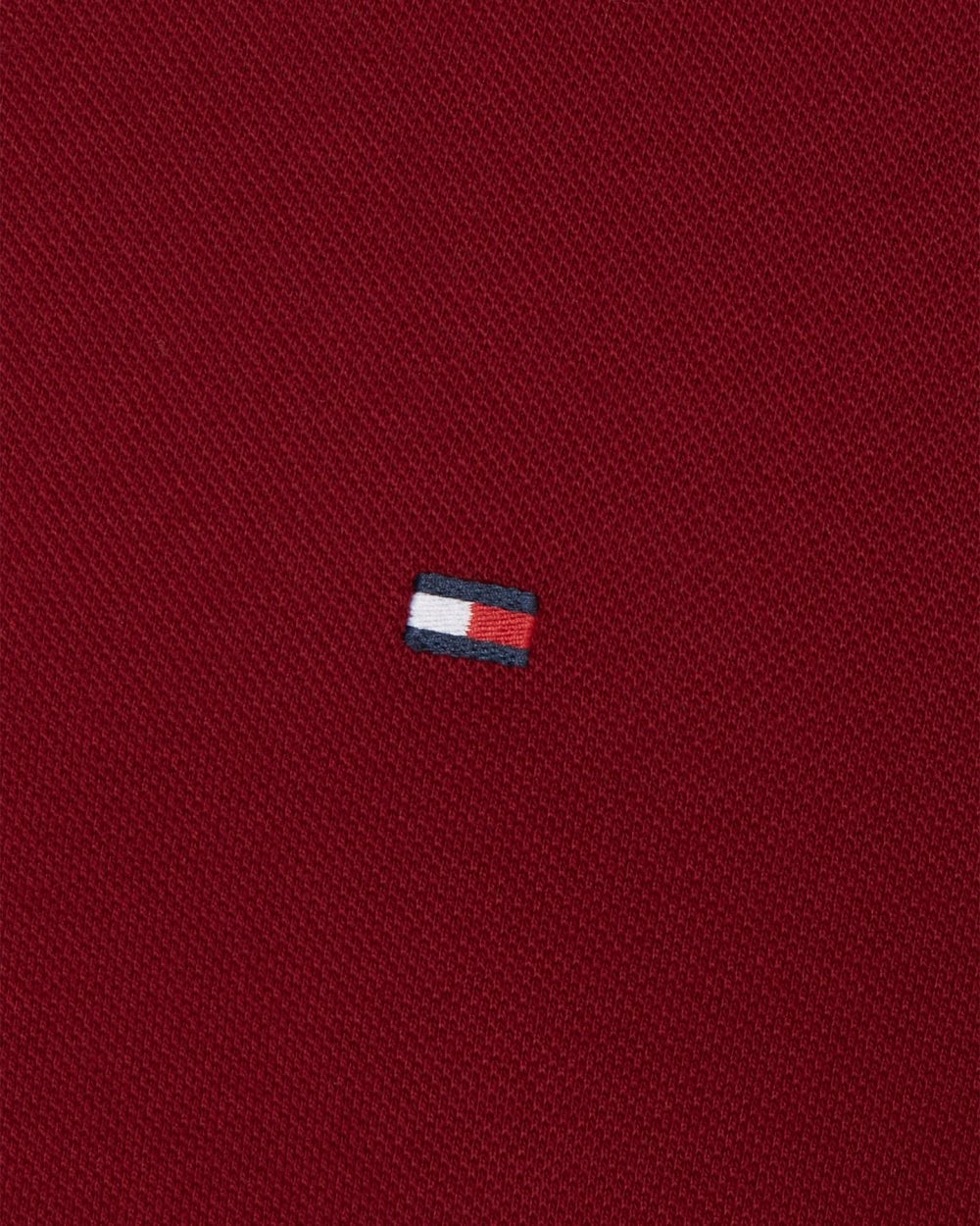 Tommy Hilfiger Core 1985 Slim Mens Polo Shirt - Rouge