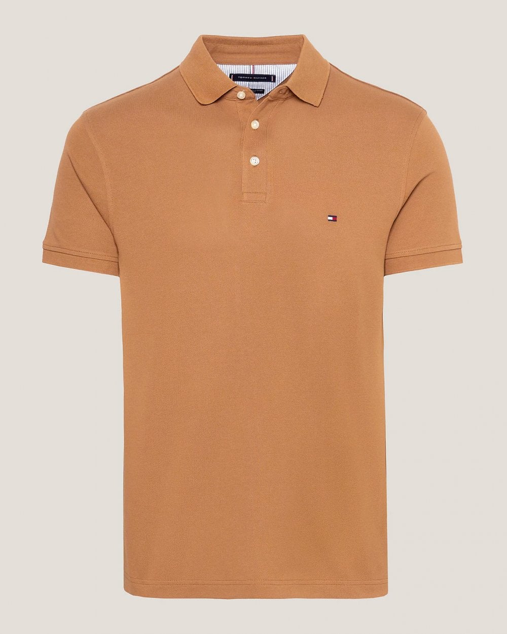 Tommy Hilfiger Core 1985 Slim Mens Polo Shirt - Desert Khaki