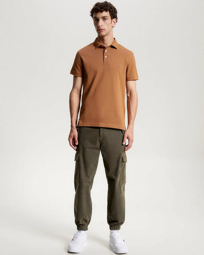 Tommy Hilfiger Core 1985 Slim Mens Polo Shirt - Desert Khaki