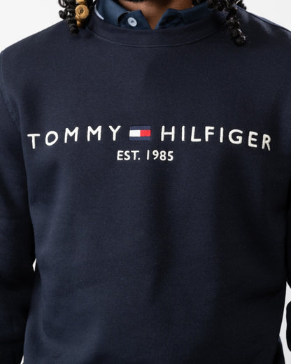Tommy Hilfiger Tommy Logo Mens Sweatshirt - Desert Sky