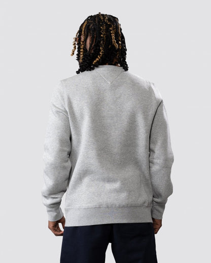 Tommy Hilfiger Tommy Logo Mens Sweatshirt - Light Grey Heather