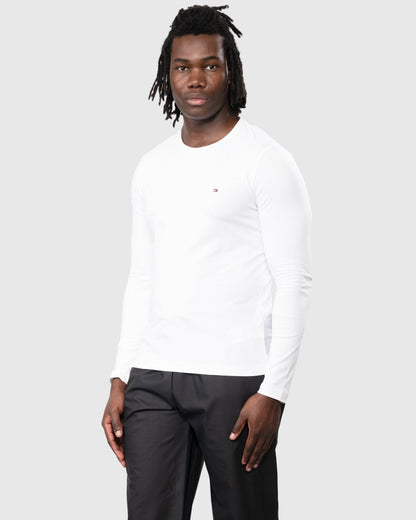 Tommy Hilfiger Stretch Slim Fit Mens Long Sleeve T-Shirt
