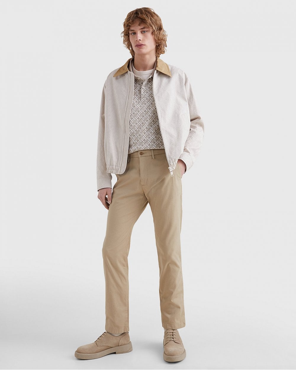Tommy Hilfiger Core Denton 1985 Mens Chinos - Batique Khaki