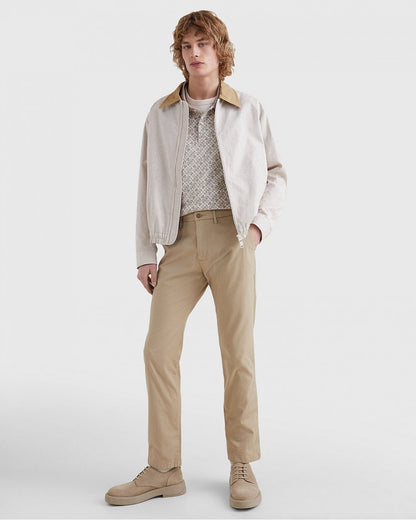 Tommy Hilfiger Core Denton 1985 Mens Chinos - Batique Khaki
