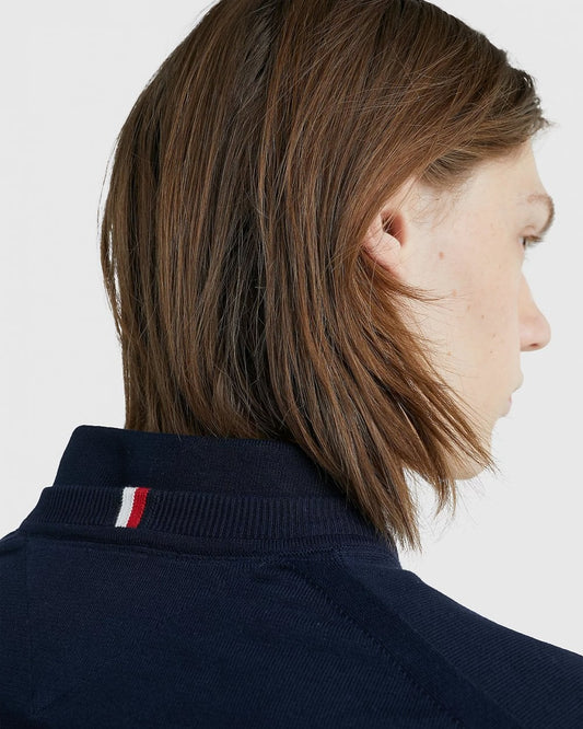 Tommy Hilfiger 1985 Mens Crew Neck Jumper - Desert Sky