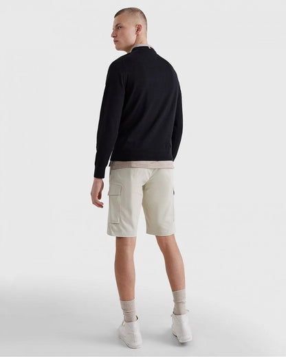 Tommy Hilfiger 1985 Mens Crew Neck Jumper - Black
