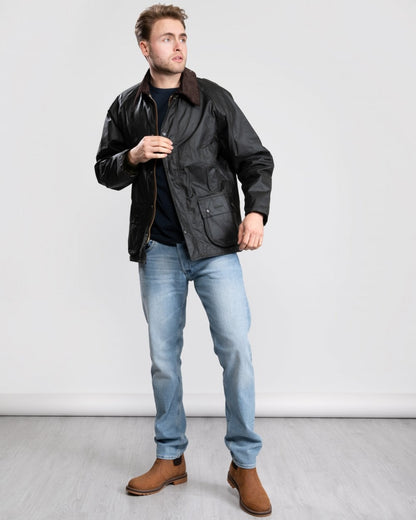 Barbour Bedale Mens Wax Jacket - Sage