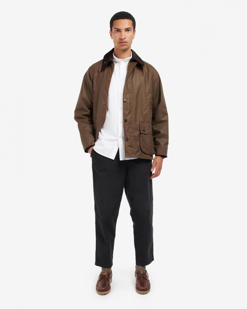 Barbour Bedale Mens Wax Jacket - Bark