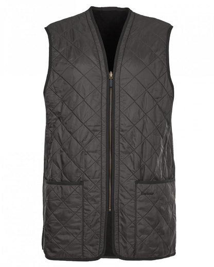 Barbour Polarquilt Mens Waistcoat/Zip-In Liner - Black