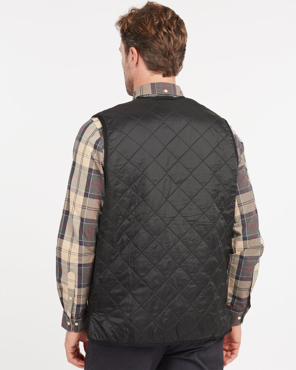 Barbour Polarquilt Mens Waistcoat/Zip-In Liner - Black