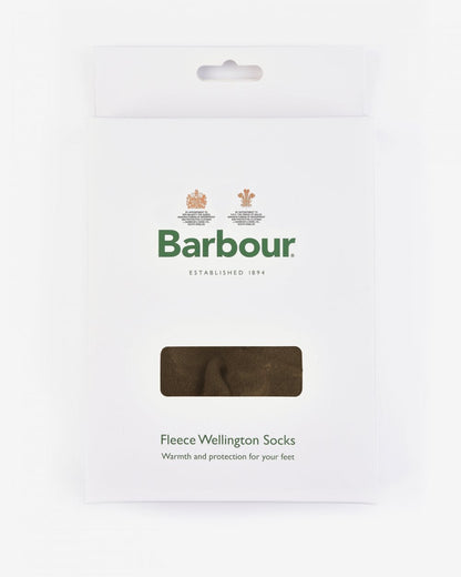 Barbour Fleece Wellington Sock - Olive