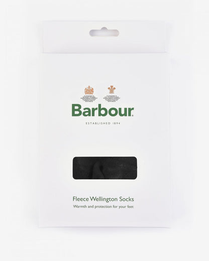 Barbour Fleece Wellington Sock - Black