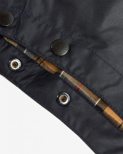 Barbour Wax Cotton Hood - Navy