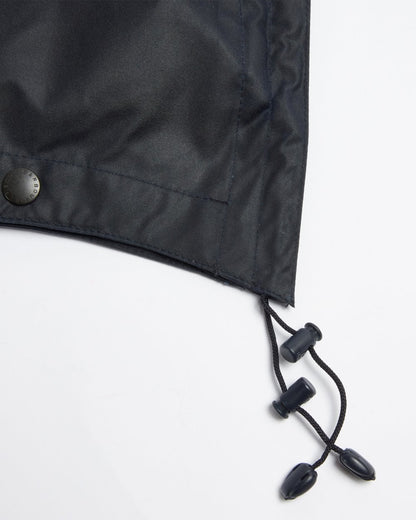 Barbour Wax Cotton Hood - Navy