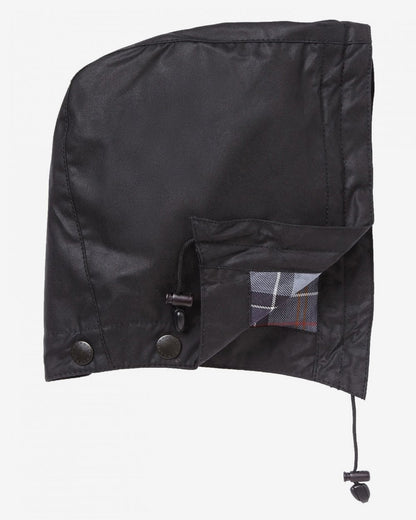 Barbour Wax Cotton Hood - Black