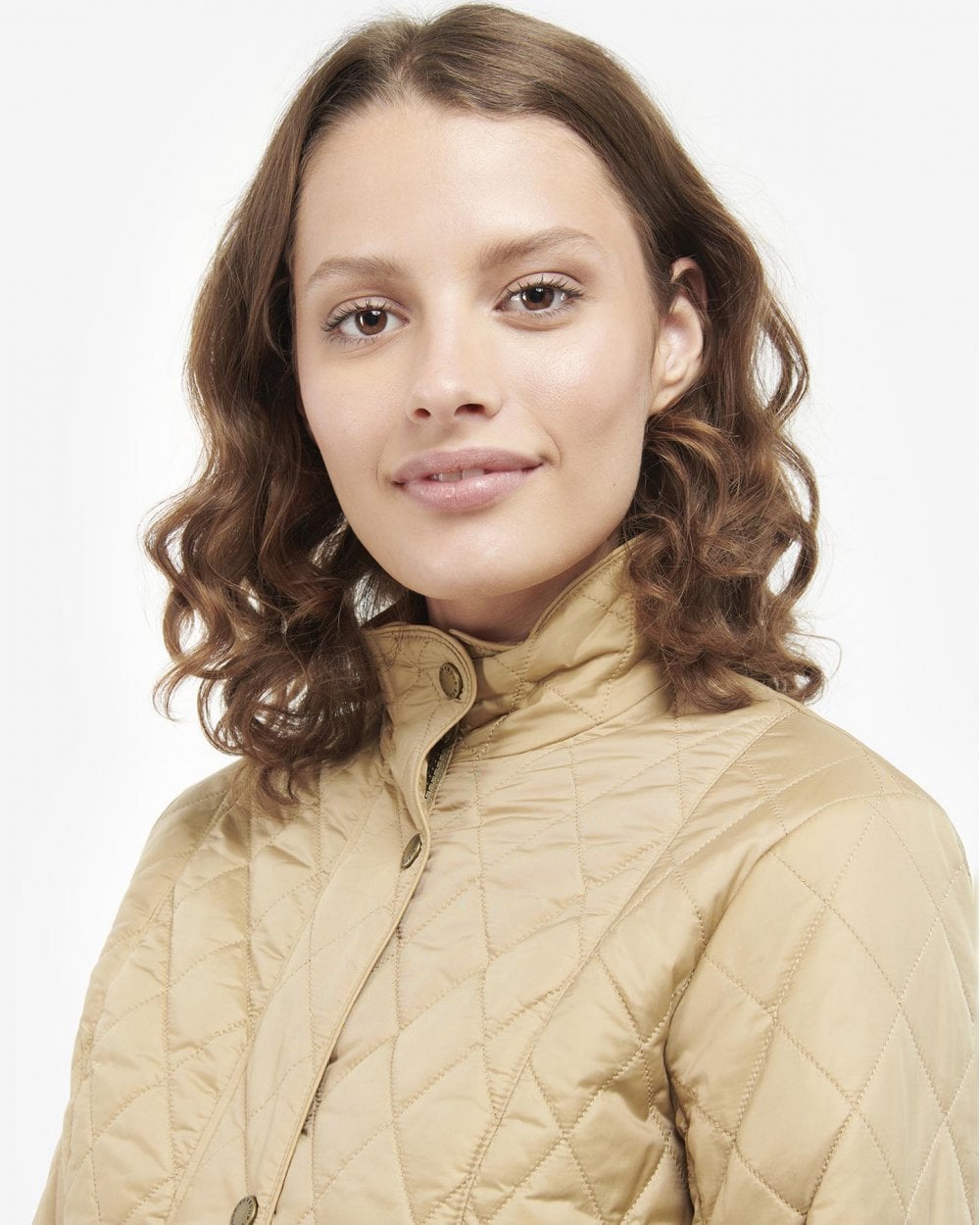 Barbour Flyweight Cavalry Quilted Ladies Jacket - Trench