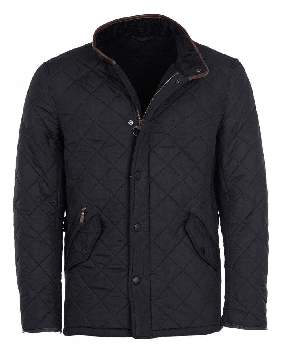 Barbour Powell Mens Quilted Jacket - Navy