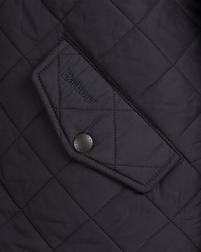 Barbour Powell Mens Quilted Jacket - Navy