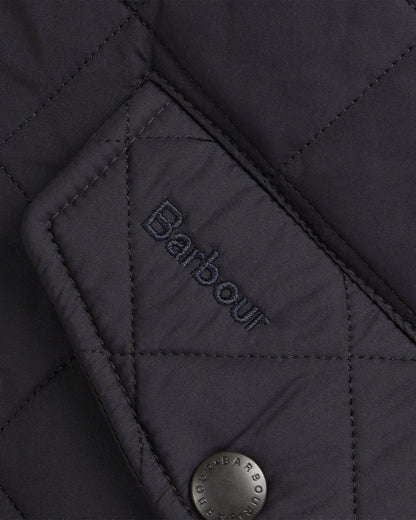 Barbour Powell Mens Quilted Jacket - Navy