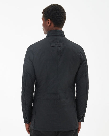 Barbour Corbridge Mens Wax Jacket - Black/Classic