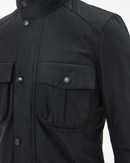 Barbour Corbridge Mens Wax Jacket - Black/Classic