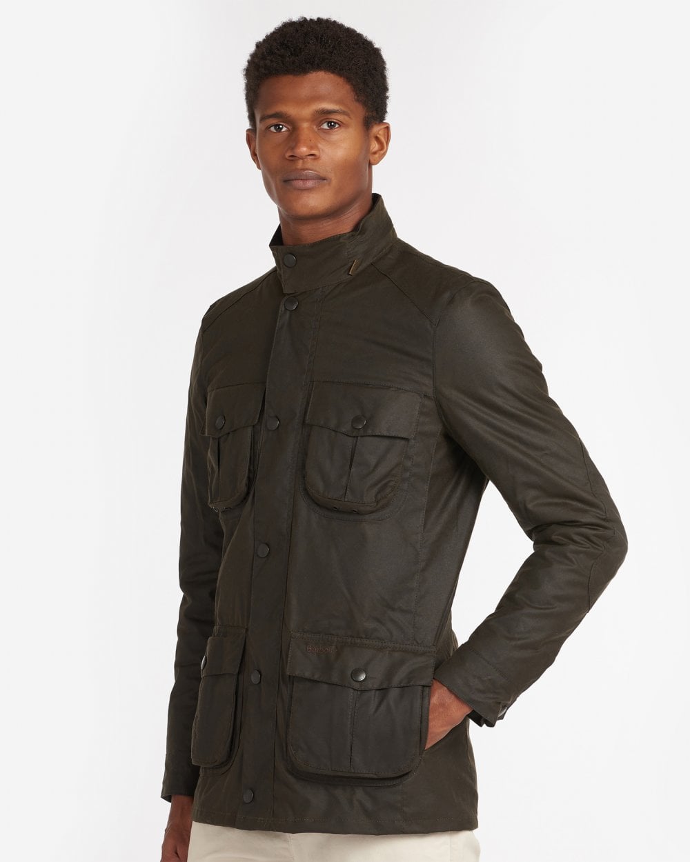 Barbour Corbridge Mens Wax Jacket - Olive